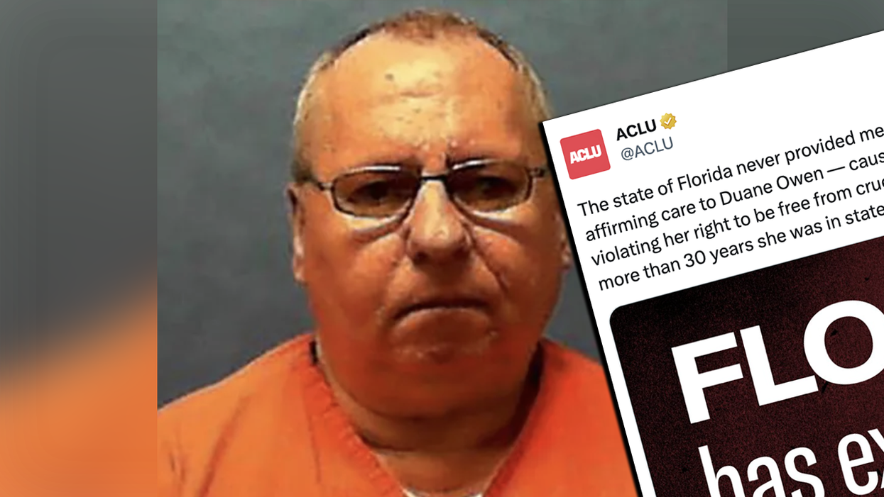 ACLU sends tweet about murderer Duane Owen.