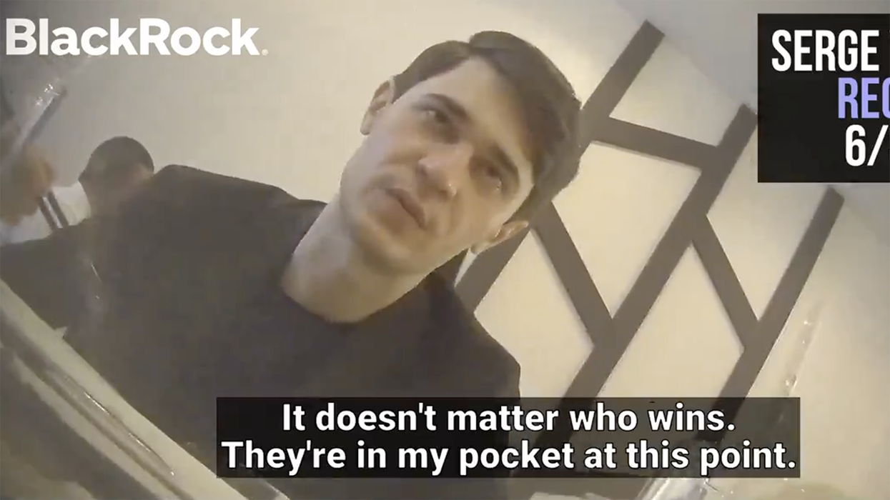 Blackrock recruiter caught on video bragging how cheap it is to "buy" senators, who the "real" president is