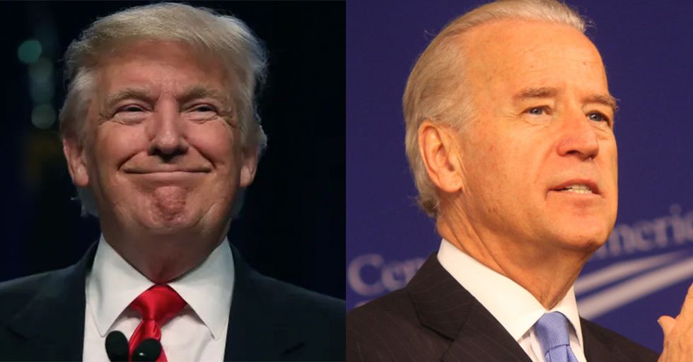 Donald Trump 'Welcomes' Joe Biden to the Race with New Nickname