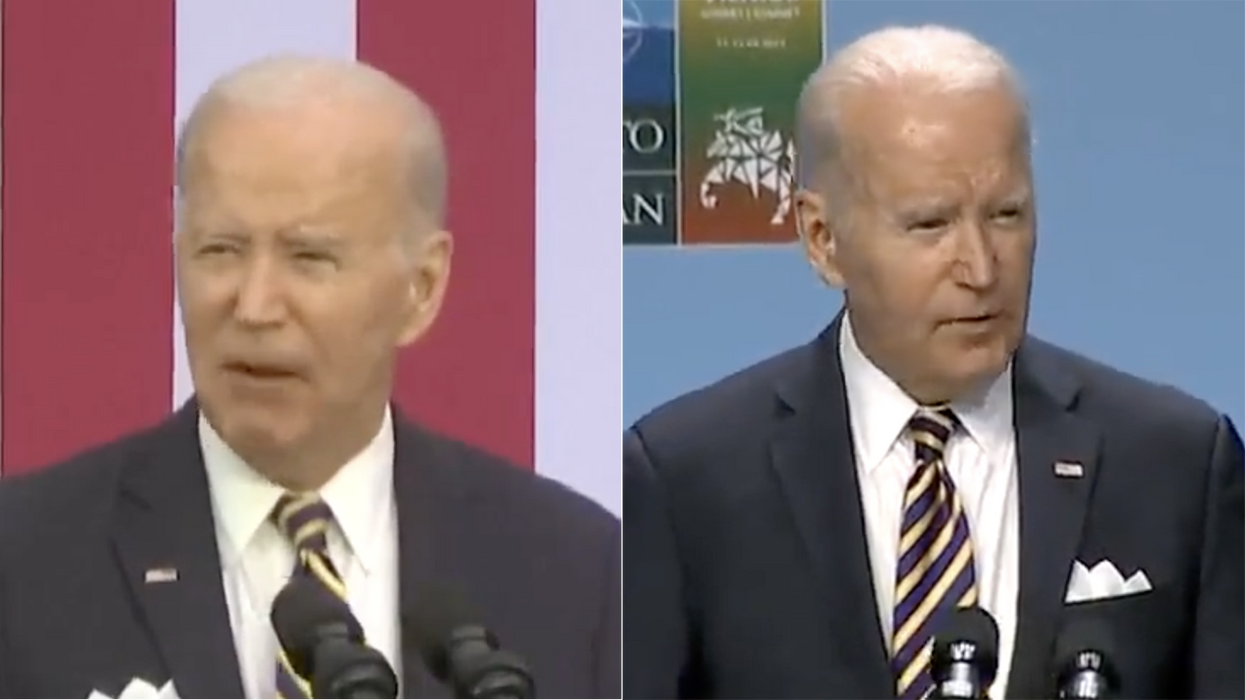 Critics say Joe Biden got confused at NATO conference