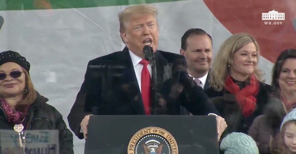 HISTORIC: President Trump Speaks to the 2020 March for Life