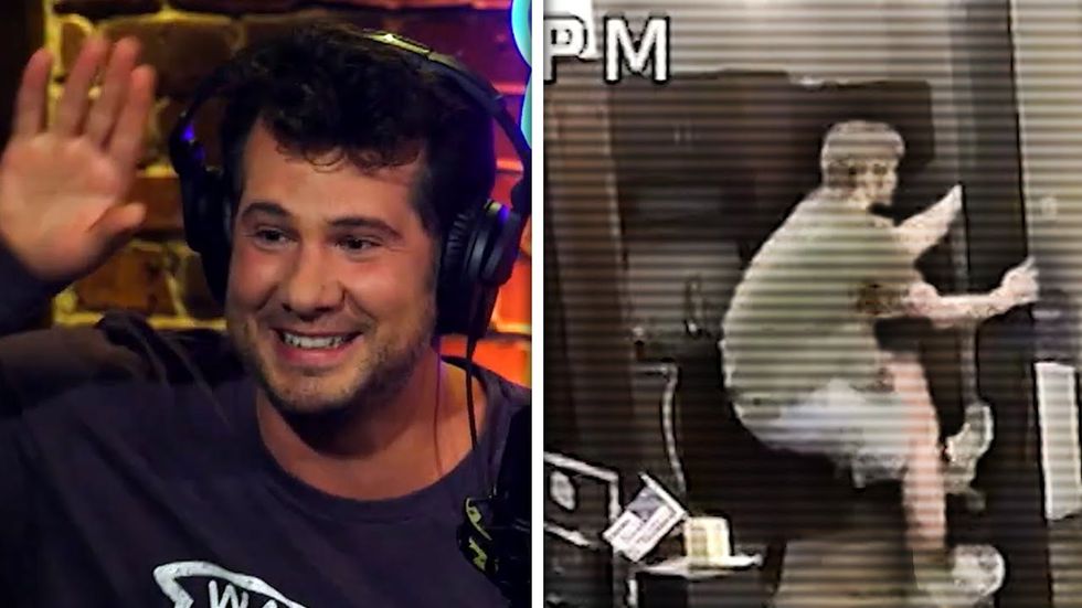 Crowder Catches His Employee CLIMBING POLES on Camera | Louder With Crowder