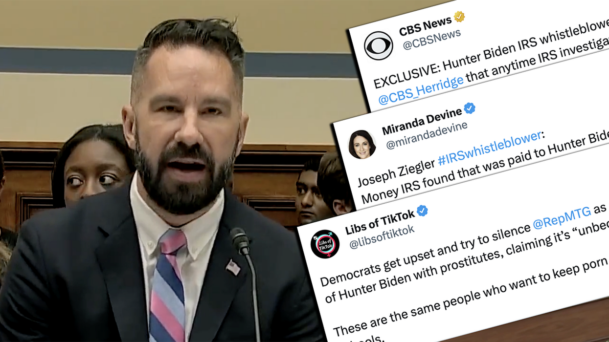 Five tweets to summarize IRS 'Whistleblower X,' a gay democrat, and his testimony before Congress