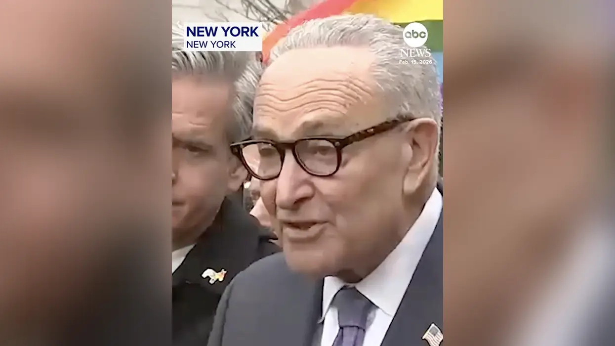 Chuck Schumer announces his new Democrat priority...mandating the Pride flag everywhere