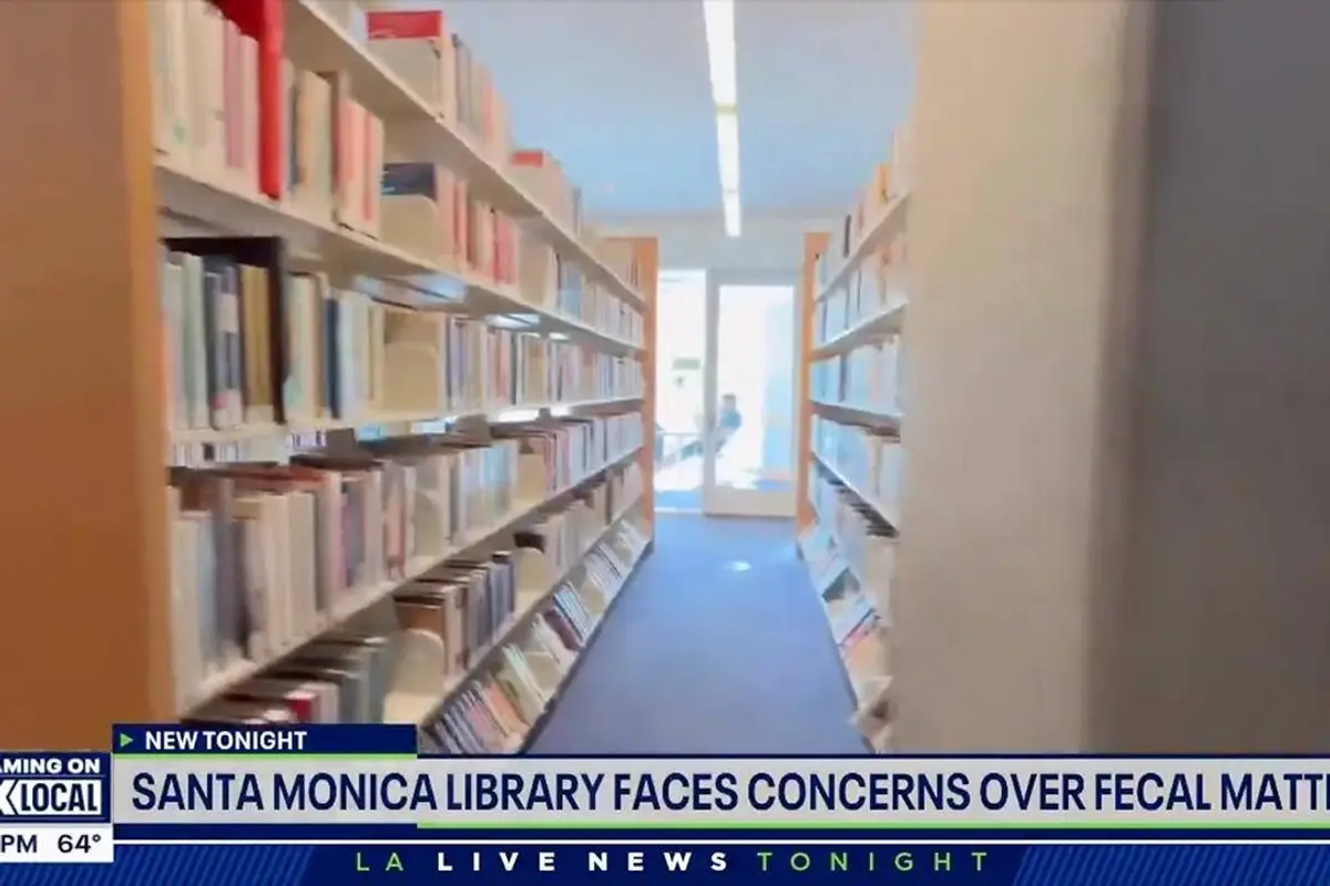 Residents are calling for a California library to be shut down over what appears to be a homeless poop problem