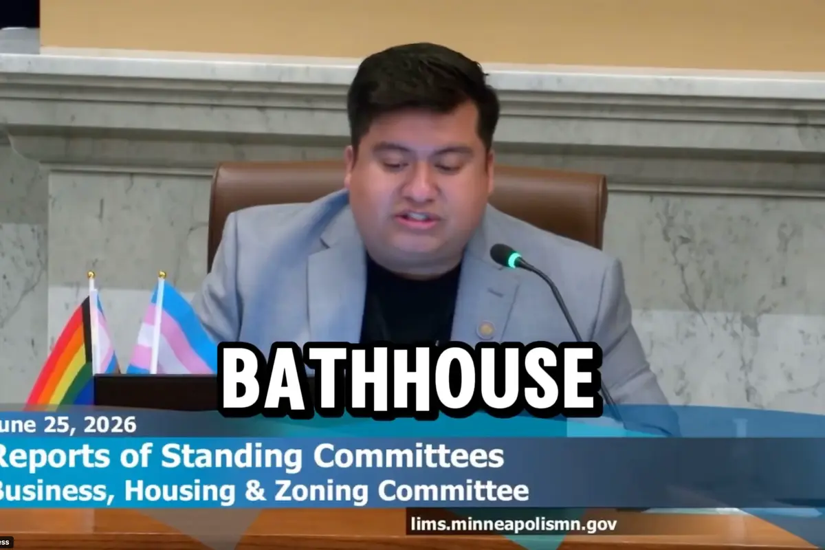 Minneapolis FINALLY confronts its homophobic bigotry and lifts its ban on gay bathhouses to celebrate Pride month
