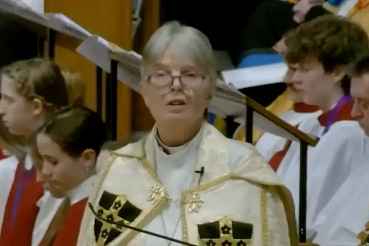 First lesbian Archbishop whines that people are leaving her Christian church just because she's a gay woman