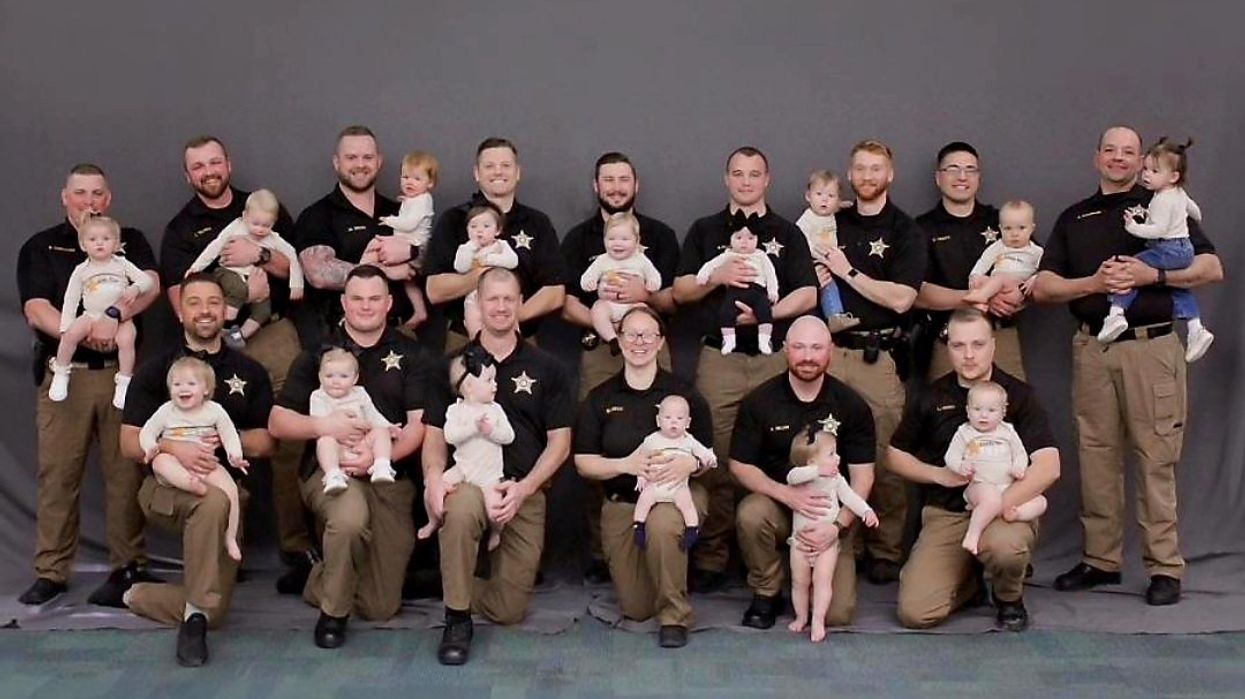 Baby Boom: Officers At Kentucky Sheriff's Office Celebrate 15 New Babies In One Year