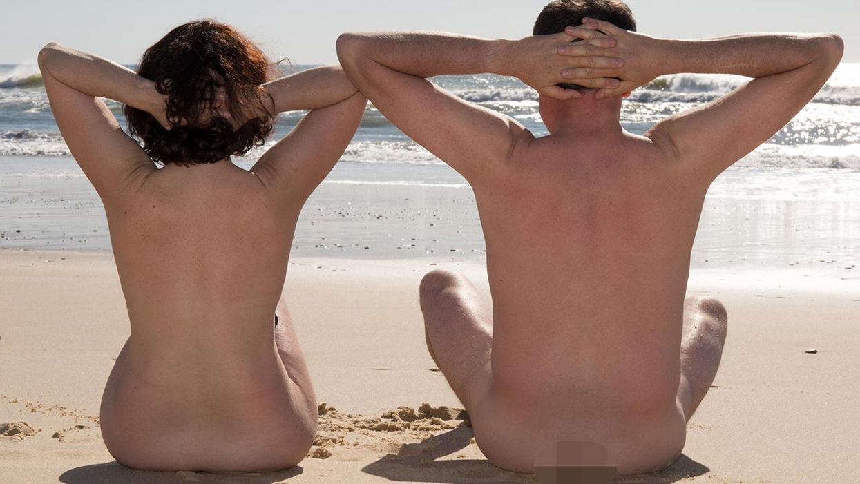 Terror Strikes a Nude Beach When Elderly Nudist Shoots Younger Nudist for Being a Pervert