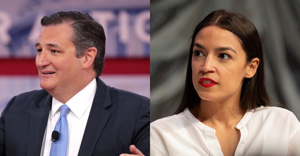 WHOA! AOC and Ted Cruz Unite to Drain the Swamp