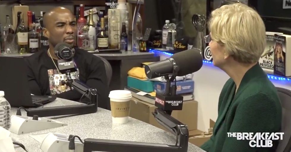 Charlamagne tha God Compares Elizabeth Warren to Rachel Dolezal RIGHT TO HER FACE