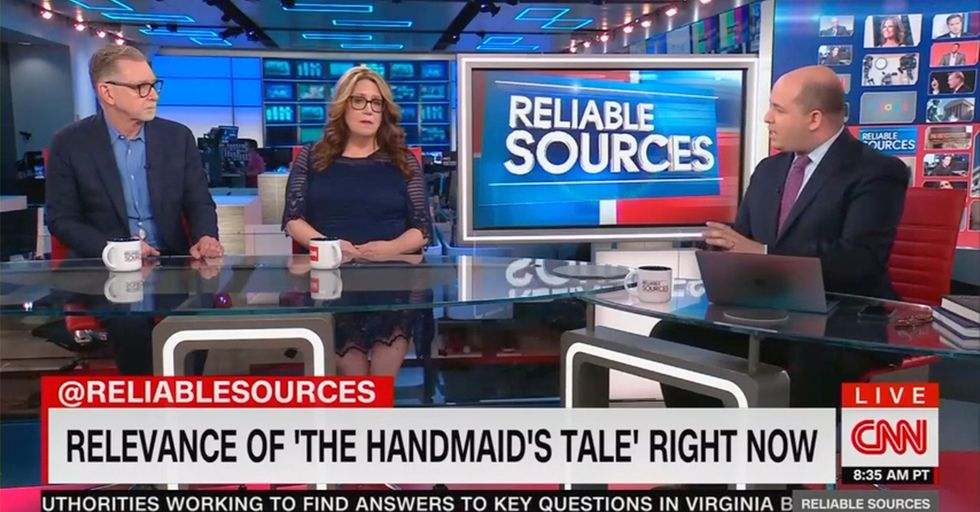 Brian Stelter Uses 'Handmaid's Tale' Actors to Promote Pro-Abortion Agenda