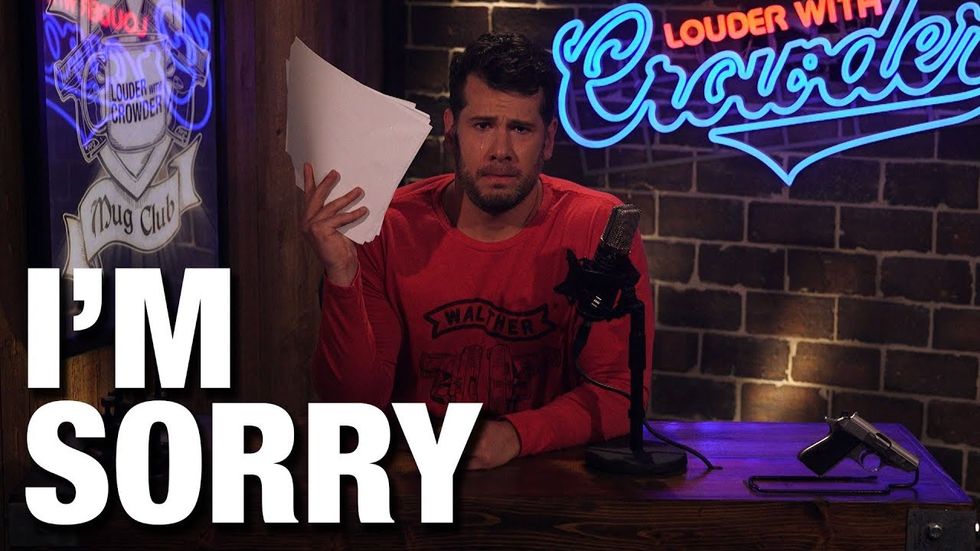 Steven Crowder: "I'm Sorry..."