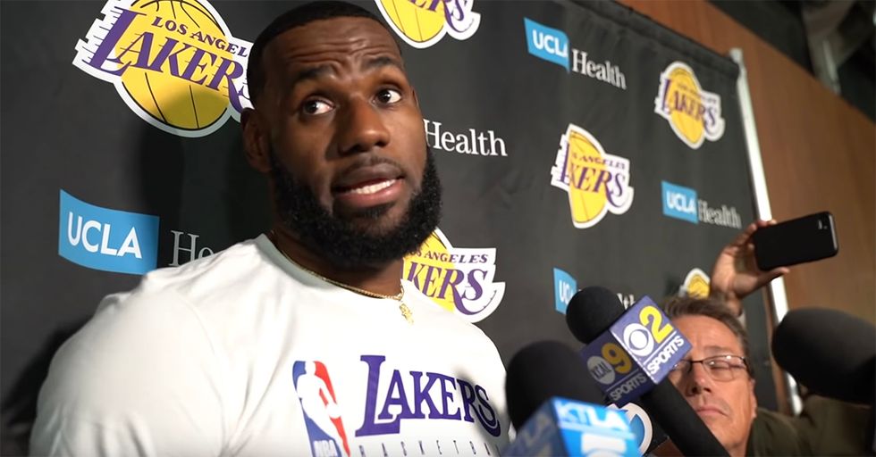WATCH: Lebron James Defends Communist China Over Mean Tweets