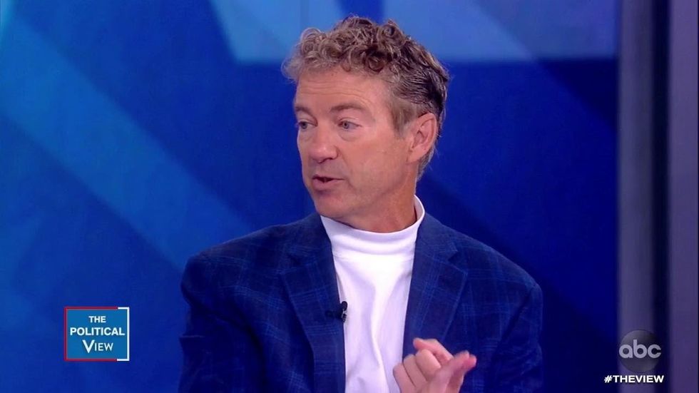 Rand Paul Tells 'The View' the "Poor Don't Pay Most Taxes." The Audience Boos, But Politifact Agrees with Paul.
