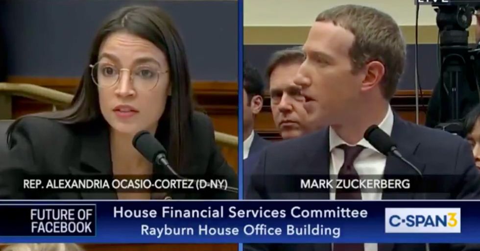 WATCH: Mark Zuckerberg Grilled by Angry AOC Spinning a Narrative is Something to Behold