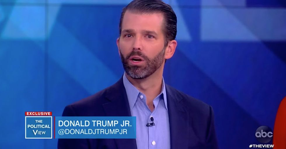 The View Shames Donald Trump Jr. for Sharing Whistleblower Name. He Slaps them with Truth.