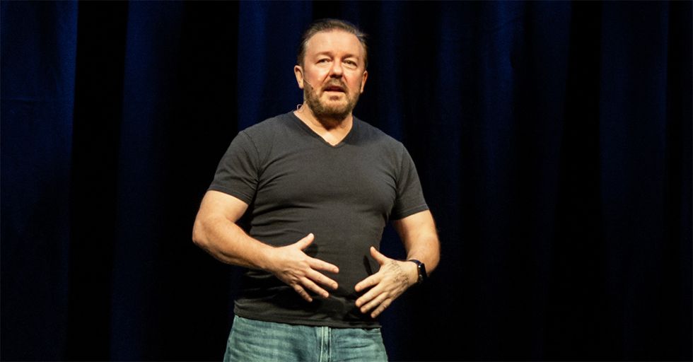 Ricky Gervais Just Destroyed Jessica Yaniv's New Transgender Complaint