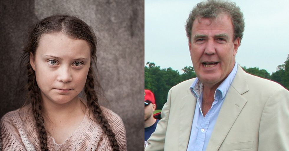 Outspoken Host Jeremy Clarkson Unloads on "Stupid Idiot" Greta Thunberg