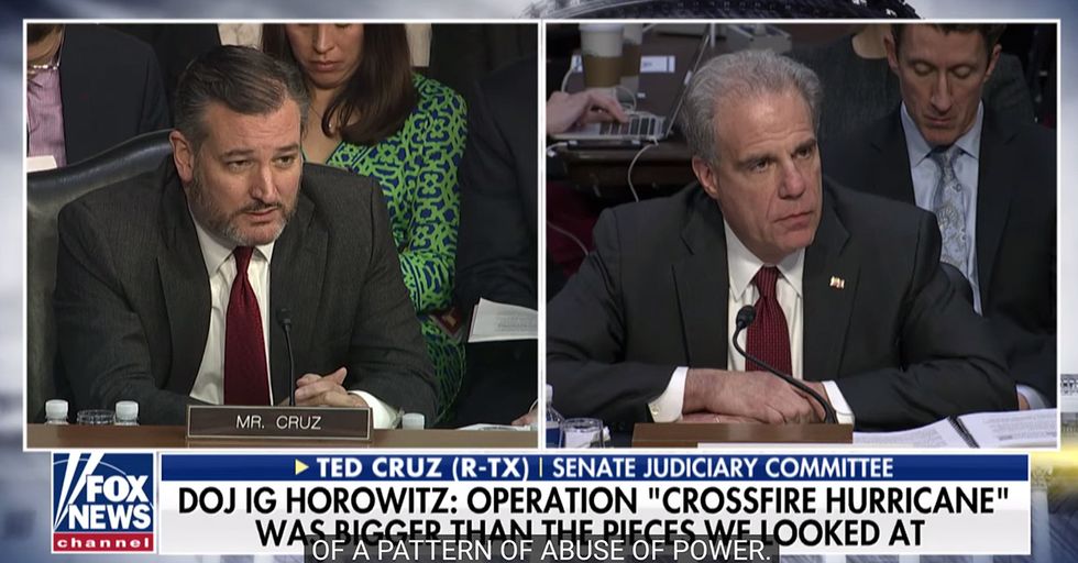 Senate Hearings on Inspector General's Report on the 'Russian Collusion' Fiasco is a Nightmare... for Democrats