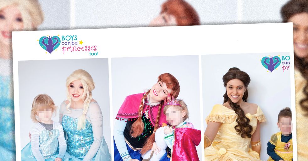 Crappy Mothers Rejoice, Now Your Son can be a Disney Princess Too!