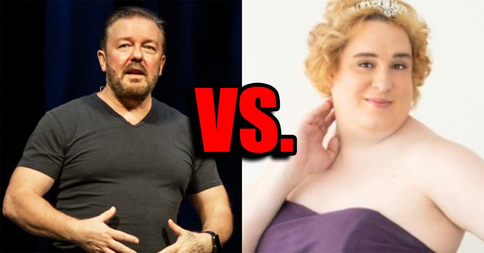 Transgender Icon Jessica Yaniv Threatens to Block Ricky Gervais Show