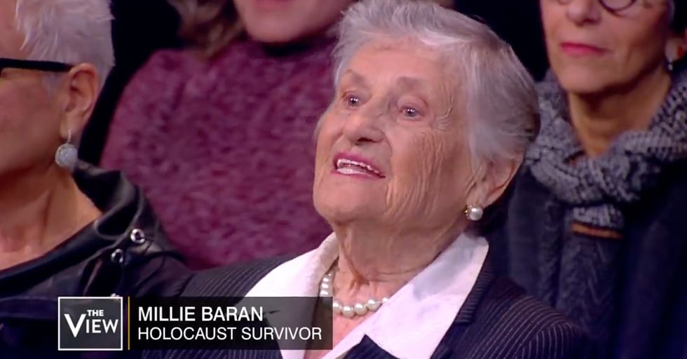 Joy Behar Tries Baiting a Holocaust Survivor into Bashing Trump and Immigration Policy