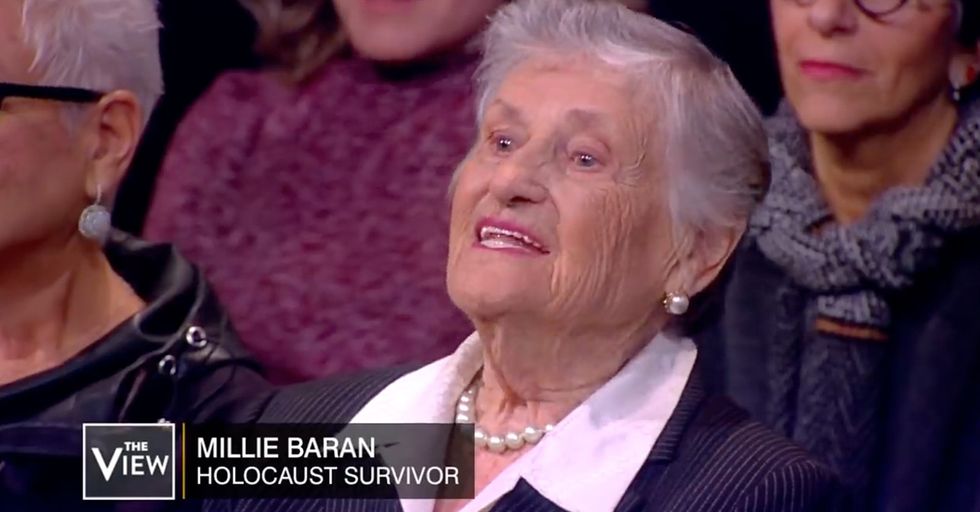 Joy Behar Tries Baiting a Holocaust Survivor into Bashing Trump and Immigration Policy