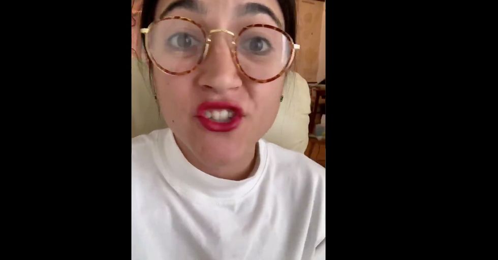 WATCH: This Woman's Impression of AOC is Spot On