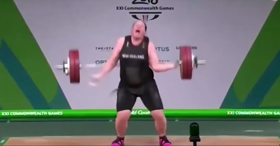 Transwoman Weightlifter, Who Beat Out Biological Women, Snaps Elbow in Competition