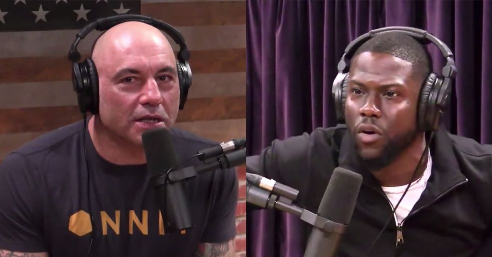 WATCH: Kevin Hart, Joe Rogan Discuss Negative Contrarions