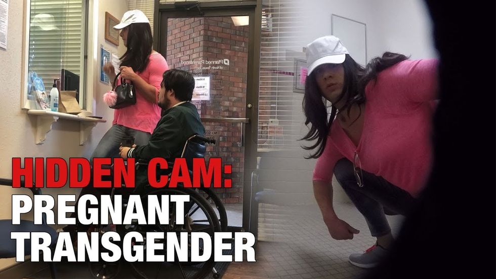HIDDEN CAM: ‘Pregnant’ Transgender at Planned Parenthood!