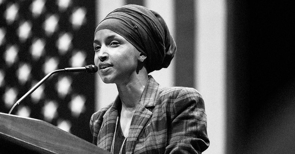 Dear Ilhan Omar: It's Not Because You're Muslim. It's Because You're a Hateful Sh*t Stick