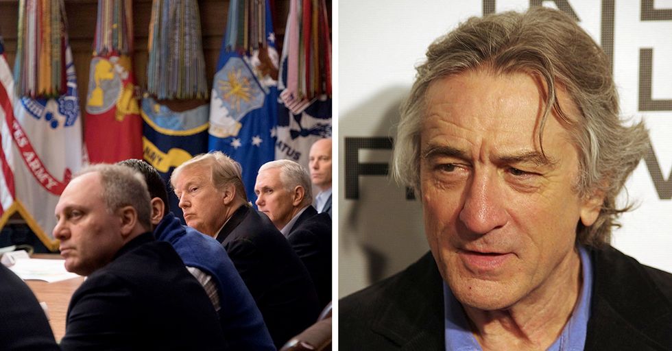 Robert De Niro Gives Sinister Warning to Republicans for Supporting Trump