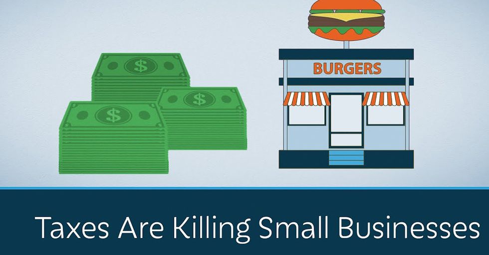 PragerU Video Perfectly Explains How Higher Taxes Kill Small Business