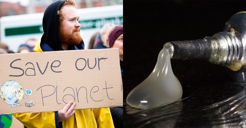 Climate Change Alarmists Glued Themselves to Furniture for the Planet