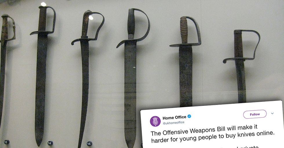 UK Government Promotes Regulations on Knives to Stop Crime