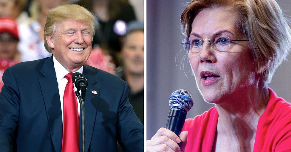 Elizabeth Warren Demands Impeachment Proceedings for Trump