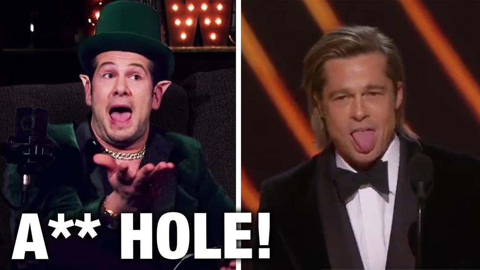 RANT: Brad Pitt HATES Republicans!