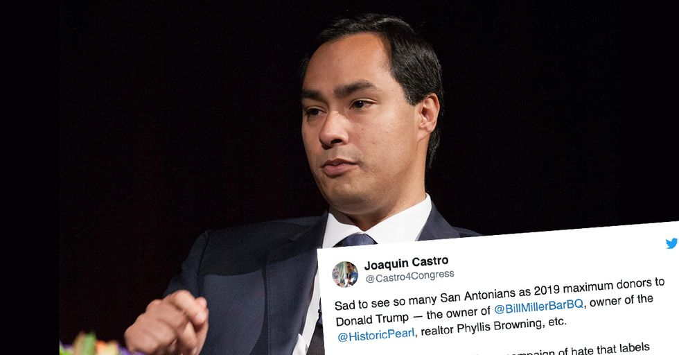 Democrat Joaquin Castro DOXXES Texan Trump Supporters. But Republicans Incite Violence?!
