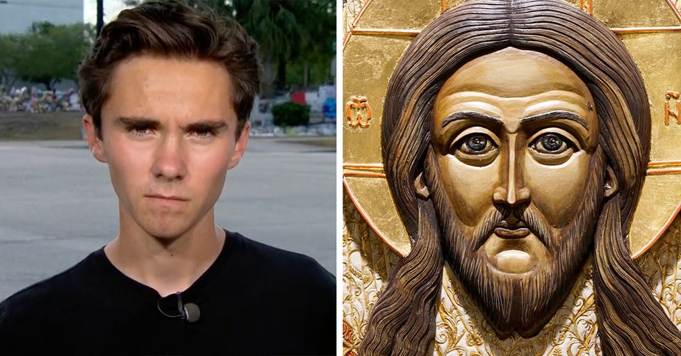 David Hogg Tries Using Jesus Christ to Argue Against AR-15s