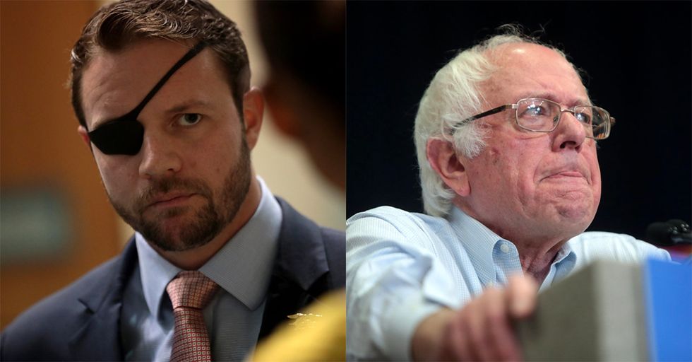 Dan Crenshaw Issues Challenge to Bernie Sanders: Be Honest for a Change