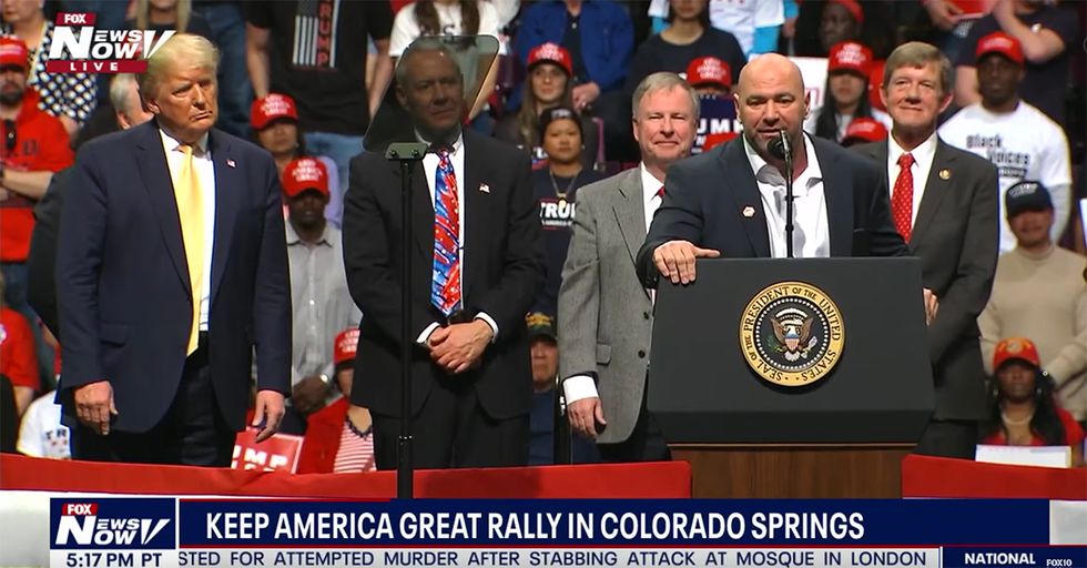 UFC President Dana White Endorses Donald Trump's Re-election [VIDEO]