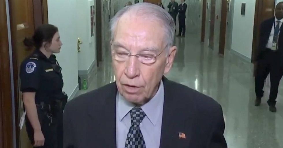 Senator Chuck Grassley Nails the Real Reason Media is Obsessed with the Barr Hearing