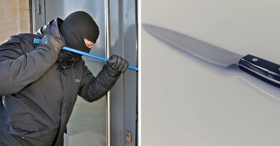 Old UK Man Defends Himself with Knife, Stabs Armed Robber to Death