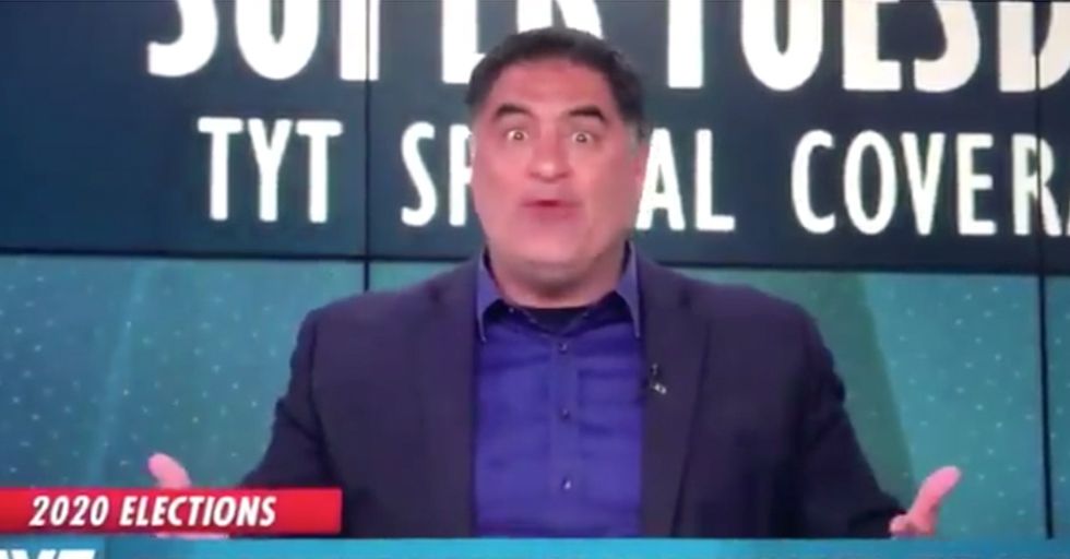 TYT's Cenk Uygur Loses His Mind Over Joe Biden Super Tuesday Victory
