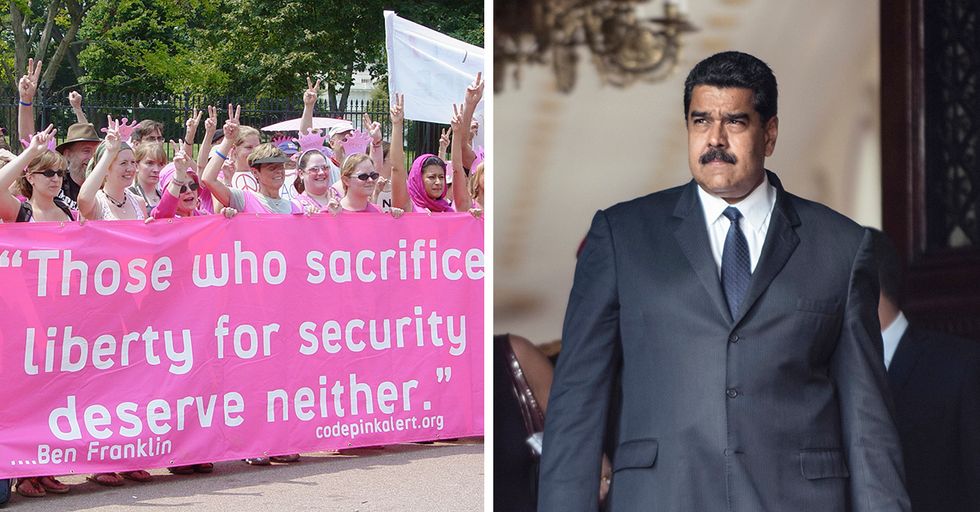 'Code Pink' Activists Occupy Venezuelan Embassy, Defend Socialist Maduro