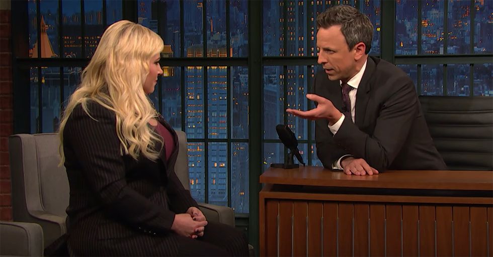WATCH: Seth Meyers Tries Cornering Meghan McCain Over Omar Comments. She Has None of It.