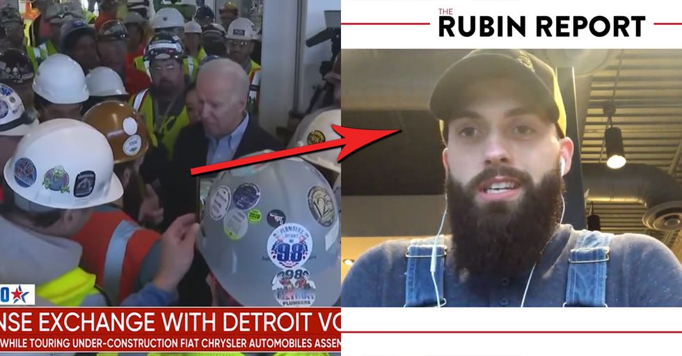 Autoworker Biden Threatened to Slap Responds. It's Perfection!