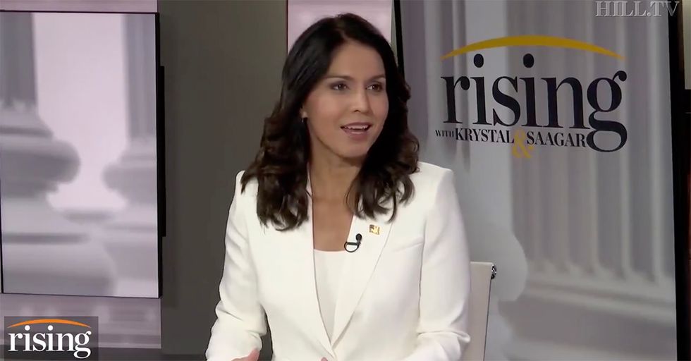 WATCH: Tulsi Gabbard Thinks Democrats are Wrong to Push Impeachment